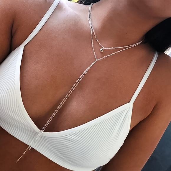 🔴𝟭𝟬/$𝟮𝟱🔴NEW 2 Layered Drop Necklace - Picture 10 of 15